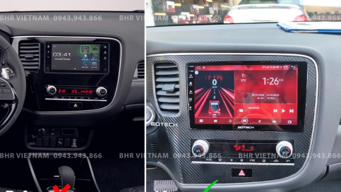 Màn hình DVD Android liền camera 360 Mitsubishi Outlander 2020 - nay | Gotech GT360 Plus